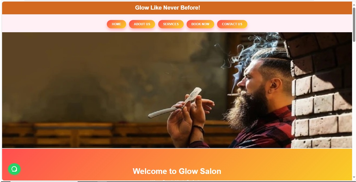 Salon Website